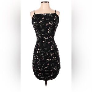 Revamped Flower Open Back Body Dress